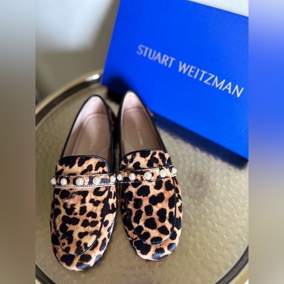Stuart Weitzman Genuine Calf Hair Loafer - Picture 3 of 8